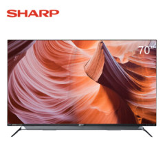 夏普（SHARP）LCD-70SU775A 70英寸超薄4K超高清煌彩HDR智能网络电视
