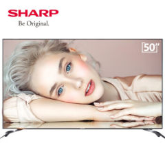 夏普（SHARP）XLED-50SU480A 50英寸超薄4K超高清人工智能网络液晶平板电视机
