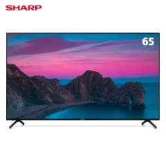夏普（SHARP) 4T-M65A6P 65英寸电视 4K超高清超薄电视