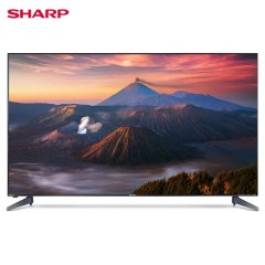 夏普 (SHARP）70X7PLUS人工智能语音日本原装面板4K高清全面屏电视