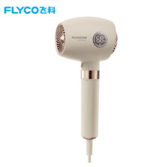 飞科（FLYCO） 吹风机家用电吹大功率风筒控温低噪音高速负离子速干便携吹护机 FH6369 高贵金