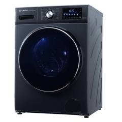 夏普(SHARP)9公斤变频滚筒洗衣机 全自动 空气洗 洗烘一体 XQG90-6239W-H