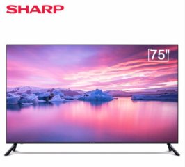 夏普（SHARP）4T-Z75B3CA 75英寸4K超高清HDR10语音双线WIFI液晶平板电视