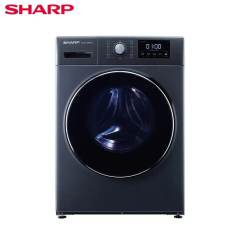 夏普(SHARP) 9公斤变频滚筒全自动洗衣机XQG90-6339W-H 高温洁桶变频