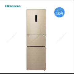 海信（Hisense）三开门电冰箱220L风冷无霜BCD-220WYK1DQ