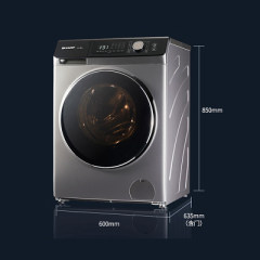夏普烘洗一体10公斤变频滚筒洗衣机XQG100-6332W-H（新品上市）